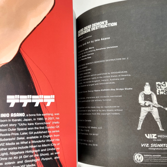 Dead Dead Demon’s DEDEDEDE Destruction Volumes 1-3 Inio Asano DDDD Viz Media - Picture 7 of 16
